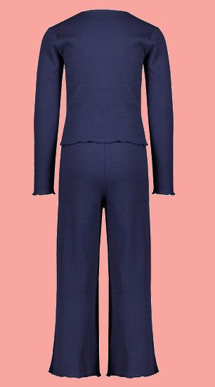 Kindermode Nono Winter 2022/23 Nono Pyjama / Schlafanzug Ryama mit Beutel navy #5905