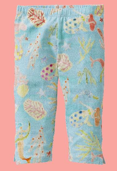 Bild Oilily Leggings Tappy Mermaids and Corals lightblue #A283