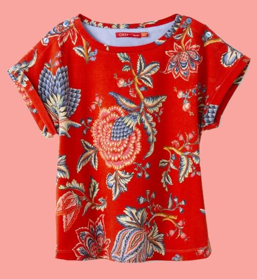 Kindermode Oilily Sommer 2020 Oilily T-Shirt Tatoma City red #209