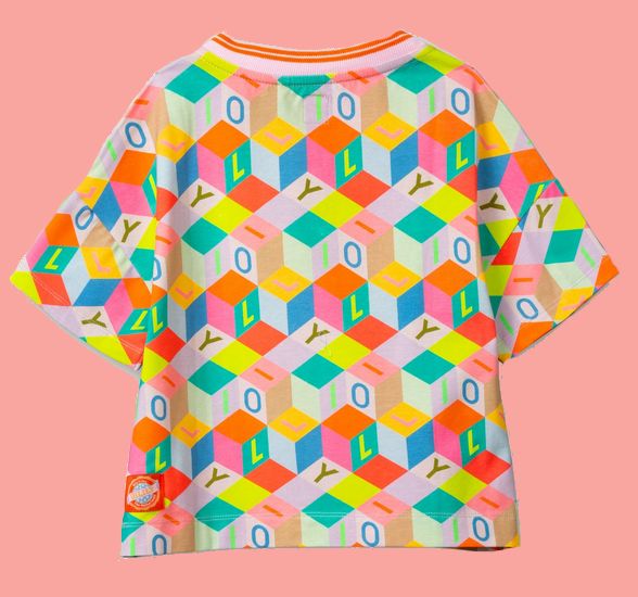 Kindermode Oilily Sommer 2021 Oilily T-Shirt Tischa Blocks multicolor #212