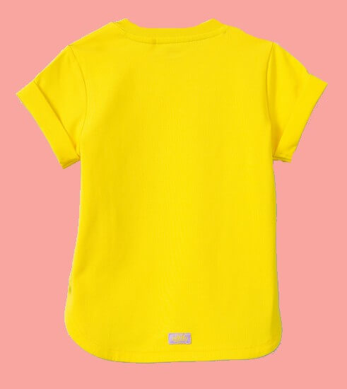 Kindermode Oilily Sommer 2022 Oilily T-Shirt / Tunika Terrific Love reading yellow #005