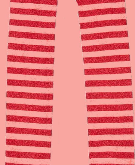 Kindermode Oilily Winter Oilily Strumpfhose Magic striped pink #211