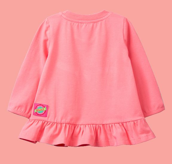 Kindermode Oilily Winter 2021/22 Oilily Shirt Tarte Artwork Hug pink #003