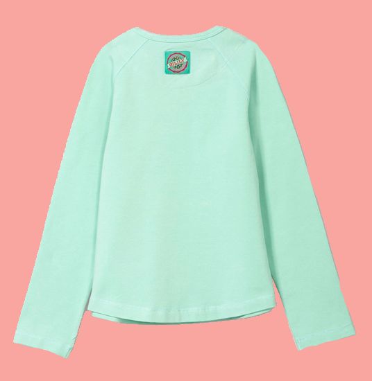 Kindermode Oilily Winter 2022/23 Oilily Shirt Tomble Musical green #211