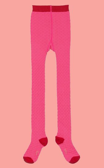 Kindermode Oilily Winter 2022/23 Oilily Strumpfhose Marabol 3D pink #207